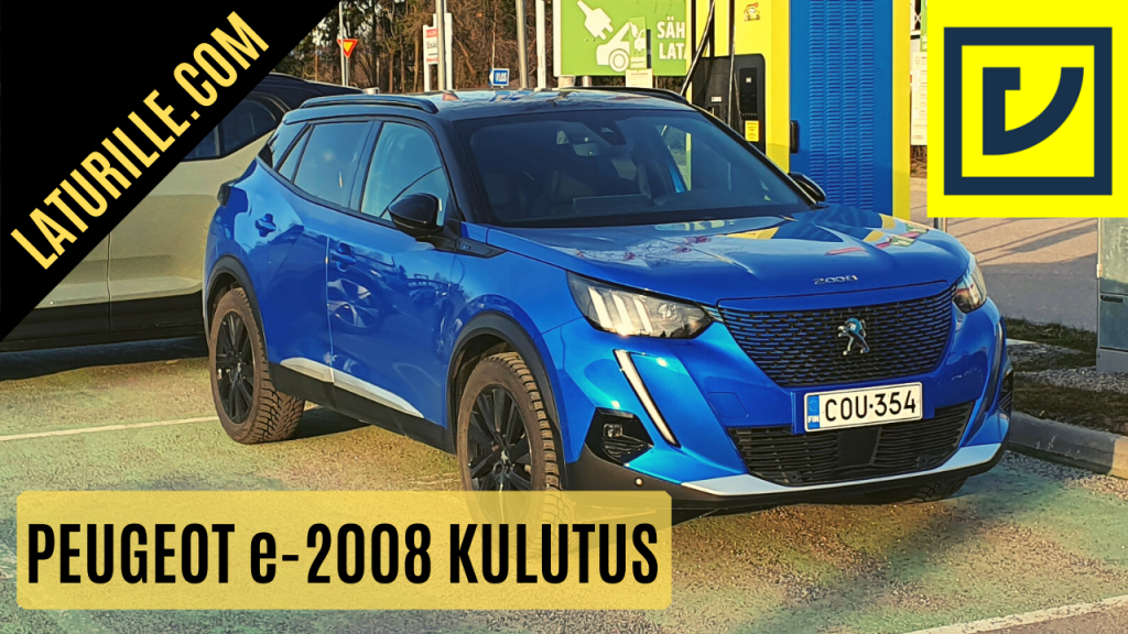 Peugeot e-2008 kulutus testi